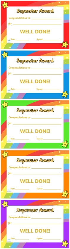 135 best award certificates