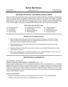 banking resume objective