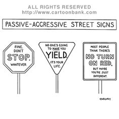 Signs of passive aggressive personality