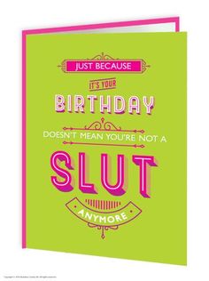 Bollock Chops Funny Rude Birthday Card For Husband Boyfriend Mate Boss Brother
