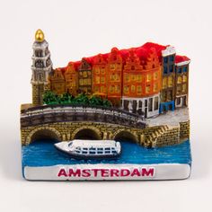 3D Heidelberg Ancient Bridge Fridge Magnet Refrigerator Decor Ornaments Novelty