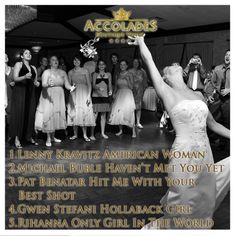 Alternatives To Tried And True Wedding Traditions Bouquet Toss We Ve Compiled Our Top 5 Songs To Play During Your Bouquet Toss