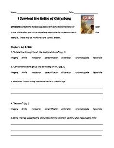 i survived the battle of gettysburg book report i survived series tarshis comprehension bundle i survived the battle of gettysburg book report i survived series tarshis comprehension bundle