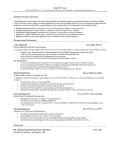 sample functional resume for administrative assistant