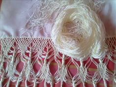 15 Ideas De Flecos Con Hilo De Seda Hilo De Seda Flecos Manton De Manila