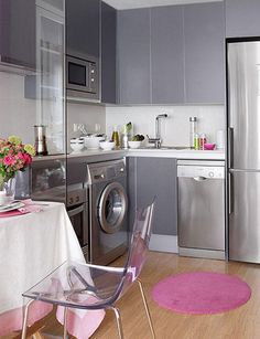 great kitchen for small space. used here in a serviced apartment great kitchen for small space. used here in a serviced apartment