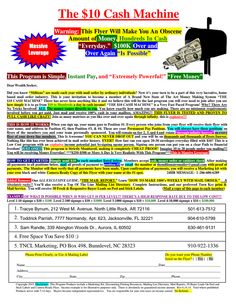 millionaire mailer