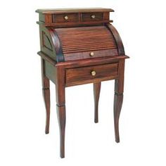 Francesca Small Cylinder Top Bureau Writing Desk In Mahogany I Love This But Cant Afford It Francesca Small Cylinder Top Bureau Writing Desk In Mahogany I Love This But Cant Afford It
