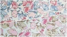 Cuarto gordo Algodón Popelín con aerosoles vintage de flores en crema o Té