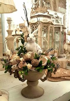40+ Beautiful Easter Table Decorations & Centerpieces | easter ... 40+ Beautiful Easter Table Decorations & Centerpieces | easter ...