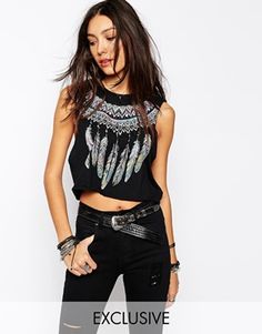 Things to affirment shirt Homme Tank Top musculaire-shirt noir Cut-Out Ourlet