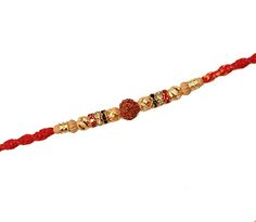 Veera Rakhi For Brother Raksha Bandhan Traditional Colorful Beads Rakhee For Kids Indian Hindu Festival