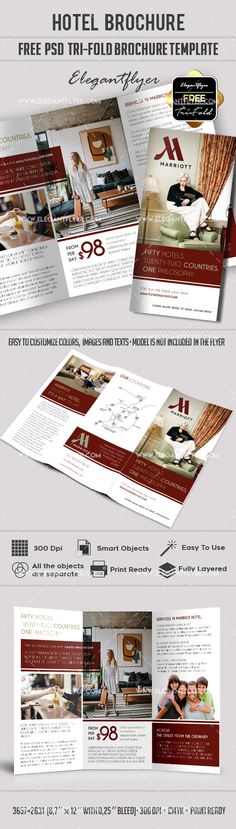 Travel Agency u2013 Free Brochure PSD Template www - hotel brochure template Travel Agency u2013 Free Brochure PSD Template www - hotel brochure template
