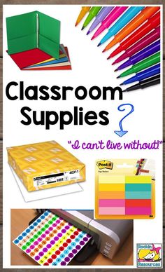 20 Must Have Clroom Supplies To Start Your Room Educational Clroom Supplies I Couldn T Live Without