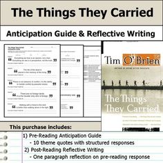 The things they carried essay topics