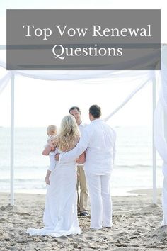 Wedding Vow Renewal A Day At The Beach Tons Of Unique Ideas And Renewing Wedding Vows
