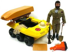 Mobile Command Center Noir machine gun vintage 1987 Hasbro Gi Joe Véhicule partie