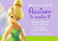 tinkerbell birthday party invitations rome fontanacountryinn com tinkerbell party invitation