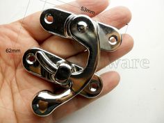 Antique Brass Iron Latch Decorative Jewelry Gift Wine Wooden Box Hasp Hardware3C