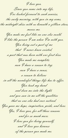 Wow, I love this love letter!!! ❤❤❤❤ I want to write a love letter to my husband the day before we marry if I ever get married again!! Something he can read right before we walk down the aisle!! -Brandy Mathews Humour, Love, Love Quotes, Vows, Motivation, Writing A Love Letter, Words Of Wisdom, Letters To My Husband, Love Letters