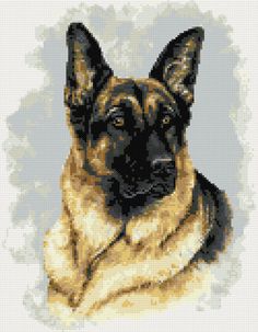 Royal Paris Tapestry//Needlepoint Kit Belle German Shepherd Dog
