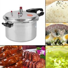 cooker pressure rice pot cookware canner fast kitchen quart aluminum