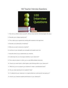 74 best teach job interviews images job interviews teacher teacher job interview questions and answers