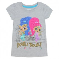 Licensed Product Shimmer and Shine Girls Short Sleeve Tshirt T Shirt