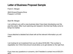 7 best business proposal letter images business proposal examples