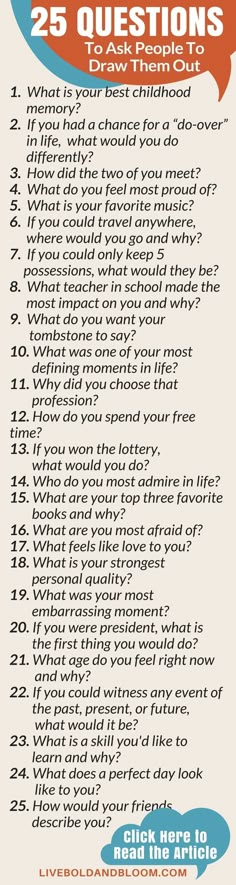 41 Speed Dating Questions Guaranteed to Work