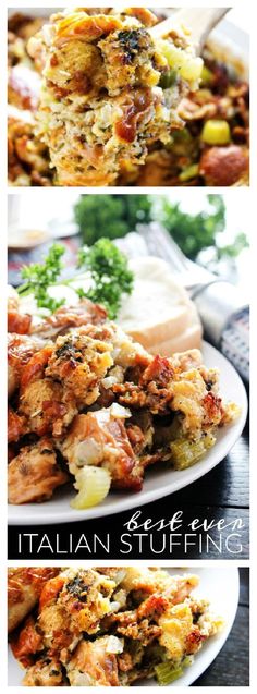 317 best stuffing gravy cranberry sauce images on pinterest best ever italian stuffing