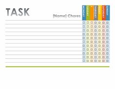154 best creative chore charts images activities for kids chore card template