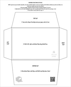 5x7 envelopes template