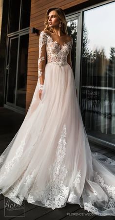 2019 的 89 张 Long Sleeve Wedding Dresses 图板中的最佳图片 主题