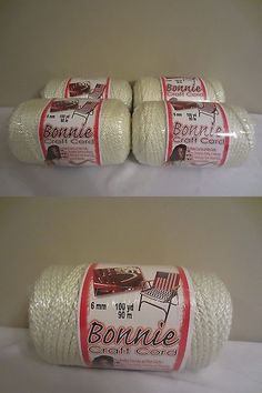 Lot of 2 Rolls of Denim Blue 6mm Braided Elegance Macrame Cord 200yds