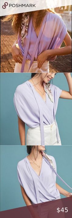 airy and soft Lime Green /& White Pastel Sweater size M-XL. with a deep v-neckline