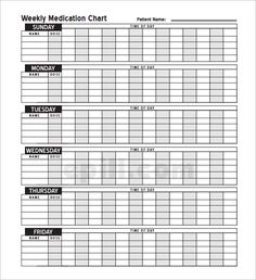 medical charts templates