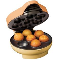 Mini Cake Pop Maker Multifunction Baking Baking Dessert Making Machine Baby Cake Maker for Kitchen Workplace Dormitory RV