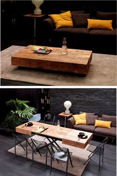 20 E Saving Dining Tables For Your Apartment Compact Swings The Cristallo Table From Resource Furniture Transforms A Coffee To Dining In One Simple Motion