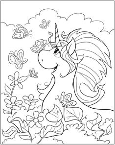 Welcome To Dover Publications Unicorn Fun Coloring Book Pages For KidsColoring