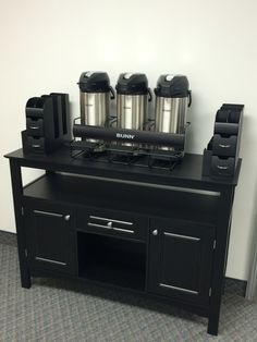Mind Reader Coffee Station Caddy Organizer In Black By Coffee Bar Set Up With Bunn Airpots In The Rack Organizers Plan
