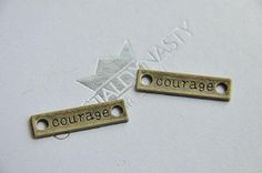 15pcs silver tone Dream Connector Charm Pendants Dream Charms 8x38mm