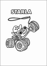 Desenho Para Imprimir Com Imagens Carros Para Colorir Livrinho Para Colorir Blaze And The Monster Machines Gratis Para