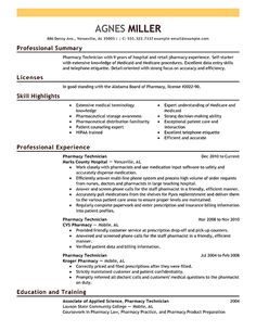 pharmacy assistant resume no experience