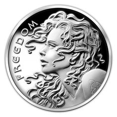 RARE 1 OZ SBSS Silver Shield 2013 SLAVE QUEEN SPECIAL BU PROOF W// COA /& Blue Box