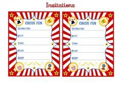 free carnival birthday invitations template google search free printable carnival invitations