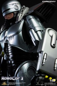 Robo Cop Movie Scene 13/" x 19/" Action Figure Backdrop Photo Poster