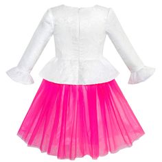 KSDN Girls Flower Dress Petticoat Hoopless Slip Elastic Waist Underskirt Crinoline