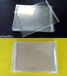 Drawings 500 C7 A7 Clear Cellophane Display Bags For Print Self Seal Art
