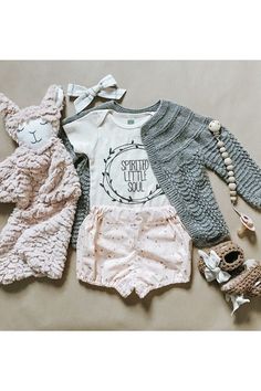 Feather Print Dress Baby Outfit Organic Baby Clothes Baby Clothing
